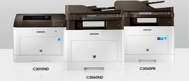 Which are the innovations that Samsung presents for the ProXpress C30 multifunction printer series?