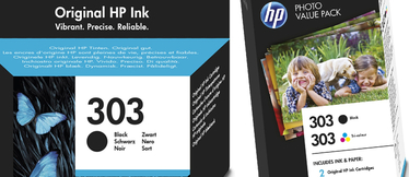 HP 303 cartridges have finally arrived at WebCartridge