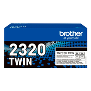 Brother TN2320 Twin Pack Black of 2 Toner Original