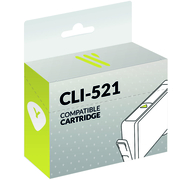 Compatible Canon CLI-521 Yellow Cartridge
