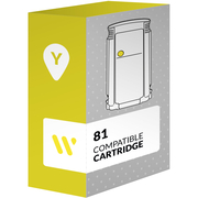 Compatible HP 81 Yellow Cartridge