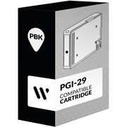 Compatible Canon PGI-29 Photo Black Cartridge
