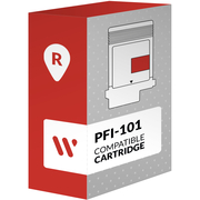 Compatible Canon PFI-101 Red Cartridge
