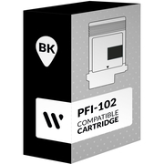 Compatible Canon PFI-102 Black Cartridge