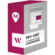 Compatible Canon PFI-102 Magenta Cartridge