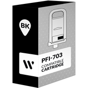 Compatible Canon PFI-703 Black Cartridge