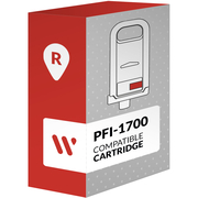 Compatible Canon PFI-1700 Red Cartridge