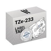 Brother TZe-233 Blue/White Laber Printer Tape Compatible