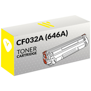 Compatible HP CF032A (646A) Yellow Toner