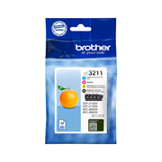 Brother LC3211  Value Pack of 4 Ink Cartridges Original
