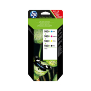 HP 940XL  Pack of 4 Ink Cartridges Original