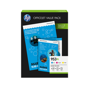 HP 953XL  Officejet Value Pack of 3 Ink Cartridges Original