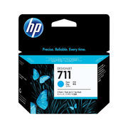 HP 711 (29ml) Cyan Pack Cyan of 3 Ink Cartridges Original