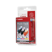 Canon BCI-3e  Multipack of 3 Ink Cartridges Original