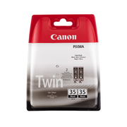 Canon PGI-35 Black Twin Pack Black of 2 Ink Cartridges Original