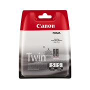 Canon PGI-5 Black Twin Pack Black of 2 Ink Cartridges Original