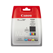 Canon CLI-551  Multipack of 4 Ink Cartridges Original