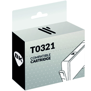 Compatible Epson T0321 Black Cartridge