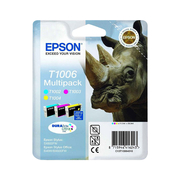 Epson T1006  Multipack of 3 Ink Cartridges Original