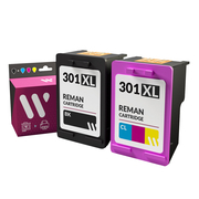 Compatible HP 301XL Black/Colour Pack of Cartridges