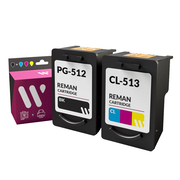 Compatible Canon PG-512/CL-513 Black/Colour Pack of Cartridges