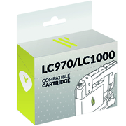 Compatible Brother LC970/LC1000 Yellow Cartridge