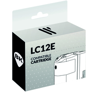 Compatible Brother LC12E Black Cartridge