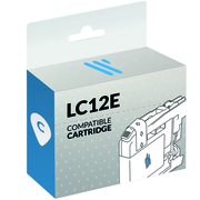 Compatible Brother LC12E Cyan Cartridge
