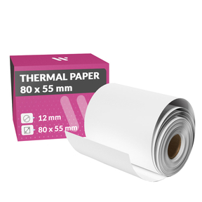 PixColor roll of Thermal Paper 80x55 mm (1 Unit)