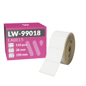 Dymo LW-99018 Compatible Labels (38.0x190.0 mm – 110 Pcs.)