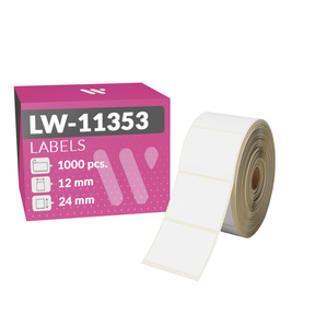 Dymo LW-11353 Compatible Labels (13.0x25.0 mm – 1,000 Pcs.)