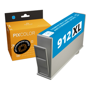 Compatible PixColor HP 912XL Cyan Anti-Firmware Update