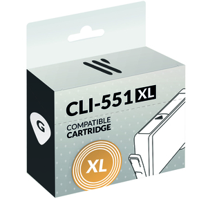 Compatible Canon CLI-551XL Grey