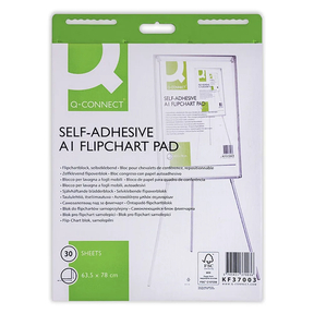 Q-Connect Self-Adhesive Conference Pad (30 sheets 70 g)