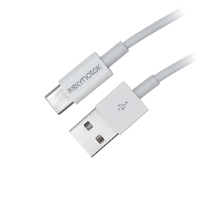 USB-A 2.0 to USB Type-C White Cable Skynotek