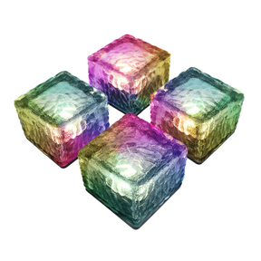 Ice Cube Solar Garden Lights Skynotek (Pack 4 Pcs.)