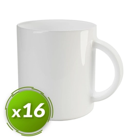 White Sublimation Mug (Pack 16 pcs.) AA Quality 250 ml PixColor