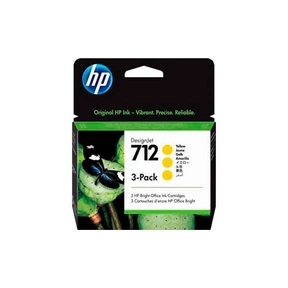 HP 712 (29ml) Yellow Pack Yellow Original