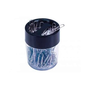 Magnetic Round Paperclip Holder 60.5 x 72.5 mm Q-Connect