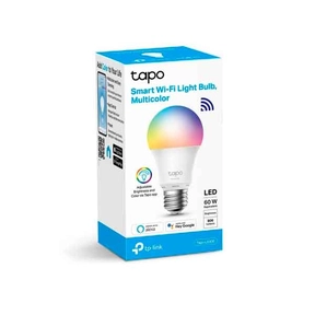 TP-Link Tapo Smart Wifi Multicolour Smart Bulb E27 8.7W (6500K)