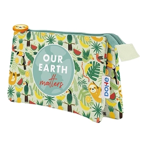 Dohe Triple Pencil Case WWF Tropic “Love Our Planet”