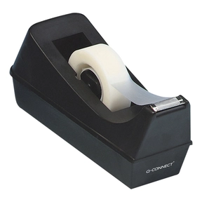 Q‑Connect Desk Tape Dispenser for Adhesive Tape Plastic