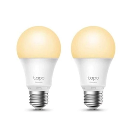 Pack of 2 TP‑Link Smart Wi‑Fi Dimmable Bulbs E27 8.7 W 2700 K