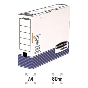 Fellowes Definitive A4 Archive Box White