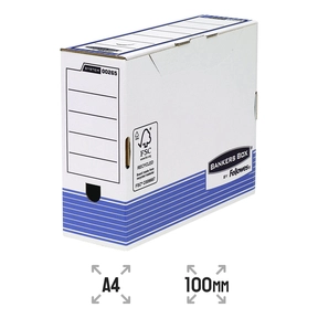 Fellowes Definitive A4 Archive Box White