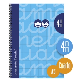 Lamela Notebook Hard Cover Quarter 4 mm