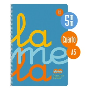 Lamela Notebook Polypropylene / Quarter 5 mm