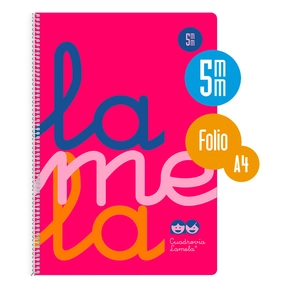 Lamela Notebook Polypropylene / Folio 5 mm