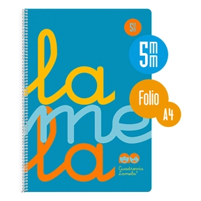 Lamela Notebook Polypropylene / Folio 5 mm