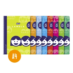 Lamela Notebook Soft Cover Folio (Pack 10 PCs. Assorted)